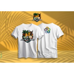 AMI 4 AGM Teeshirt Blanc